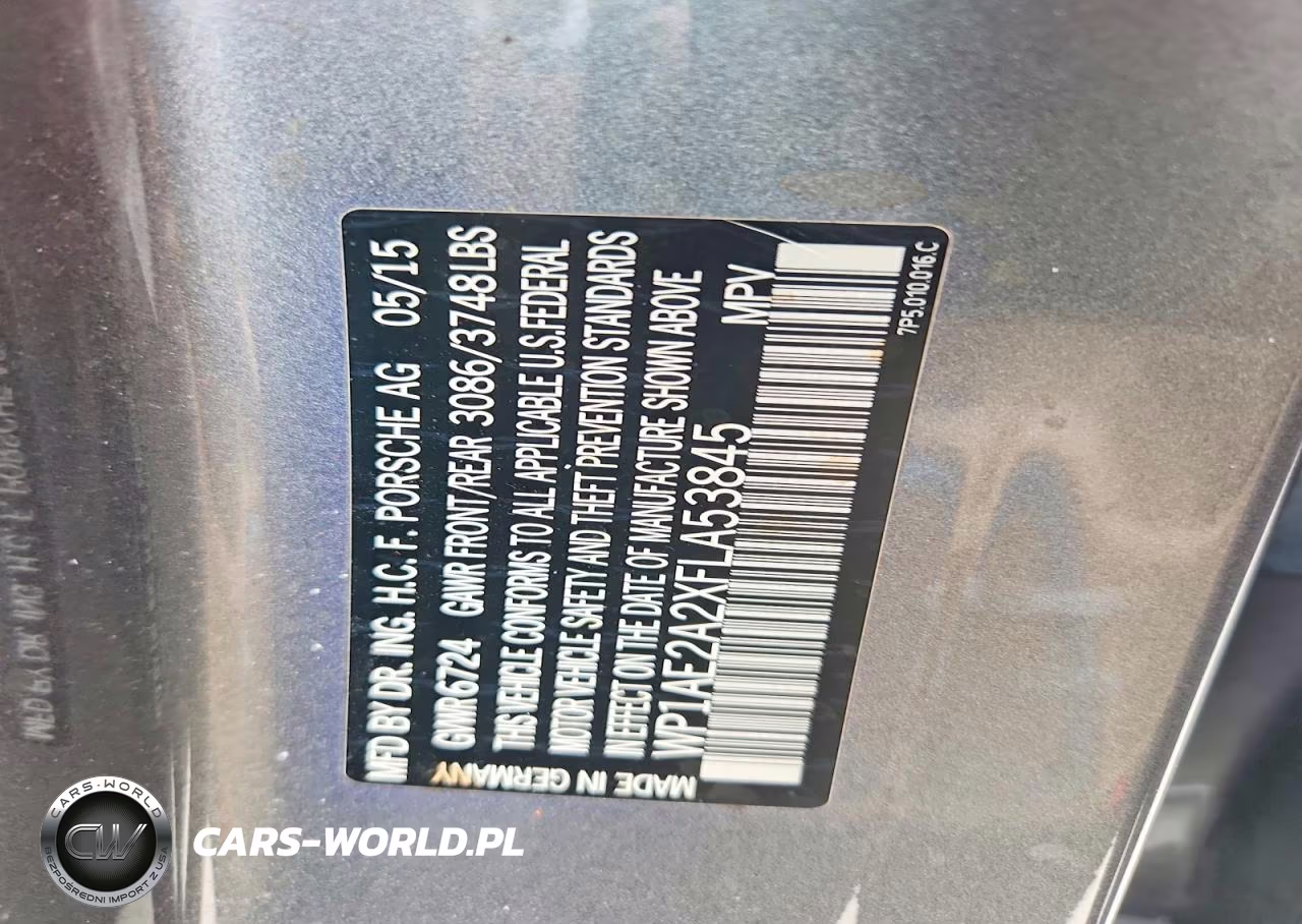 2015 Porsche Cayenne S Hybrid VIN:WP1AE2A2XFLA53845 - 13