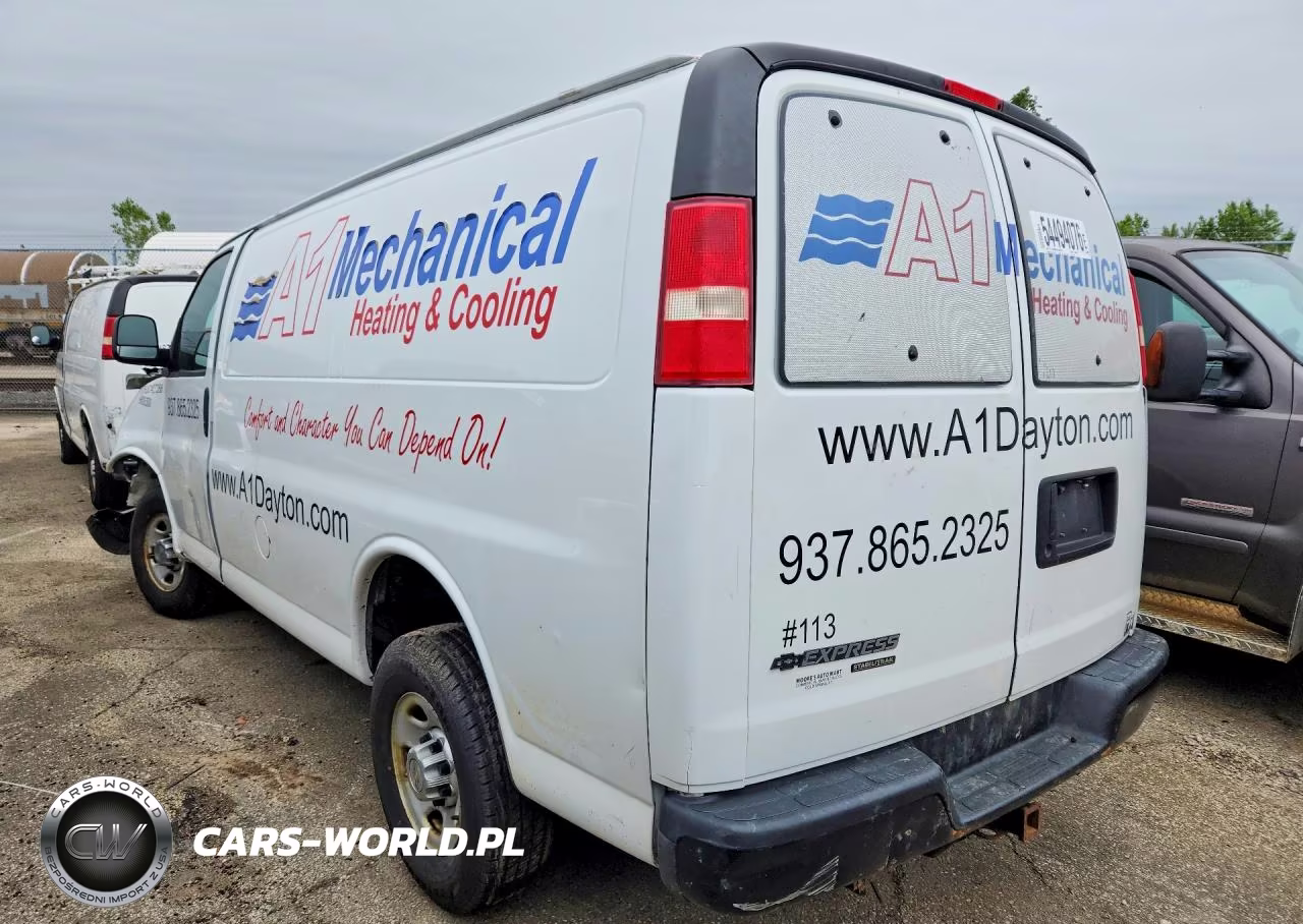 2013 Chevrolet Express G3500 VIN:1GCZGTCB5D1119163 - 2