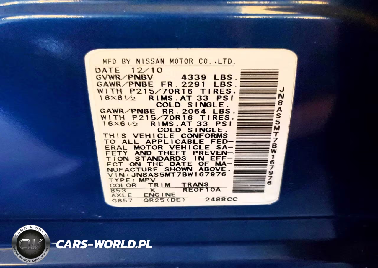 2011 Nissan Rogue S VIN:JN8AS5MT7BW167976 - 13