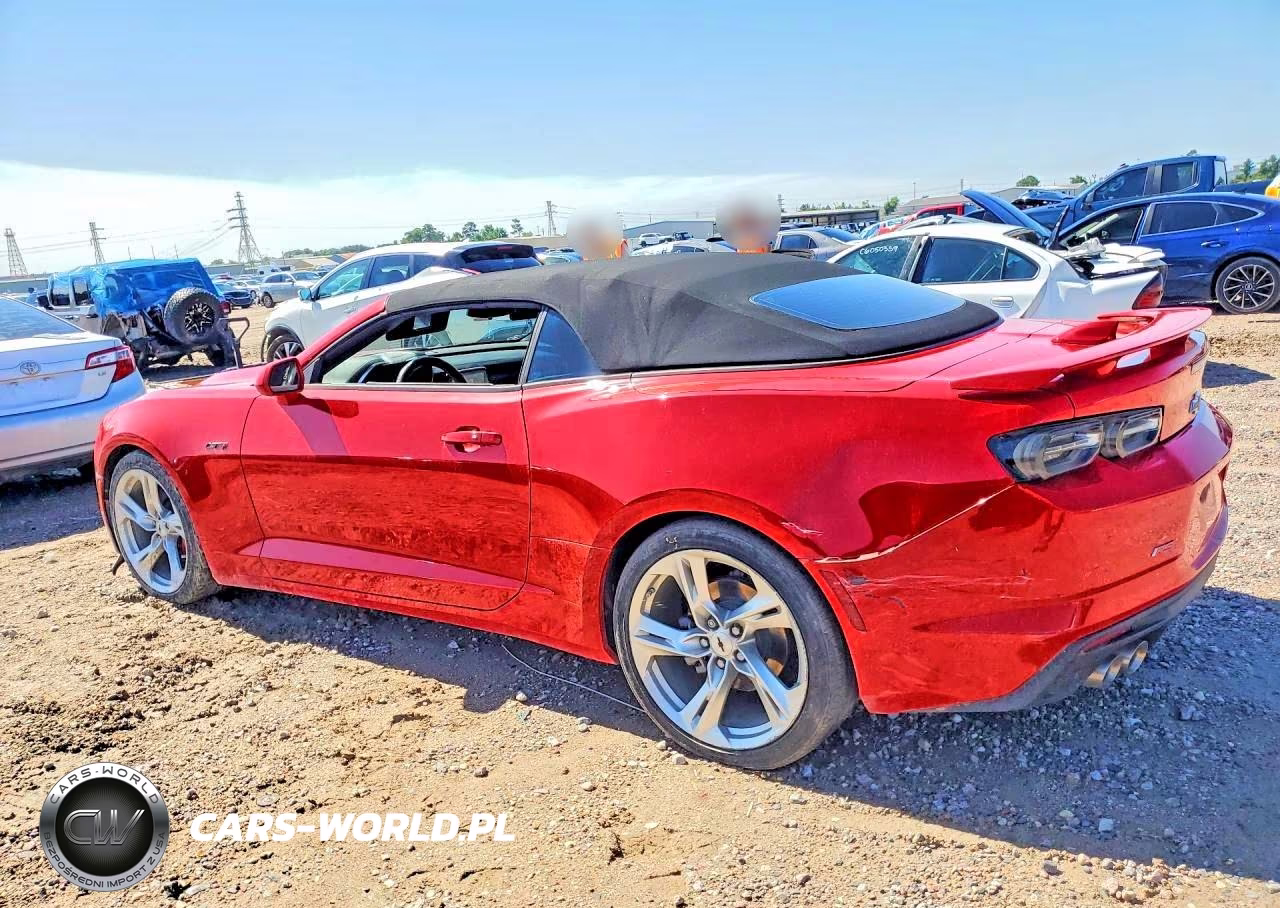 2022 Chevrolet Camaro Lt1 VIN:1G1FF3D70N0126358 - 2