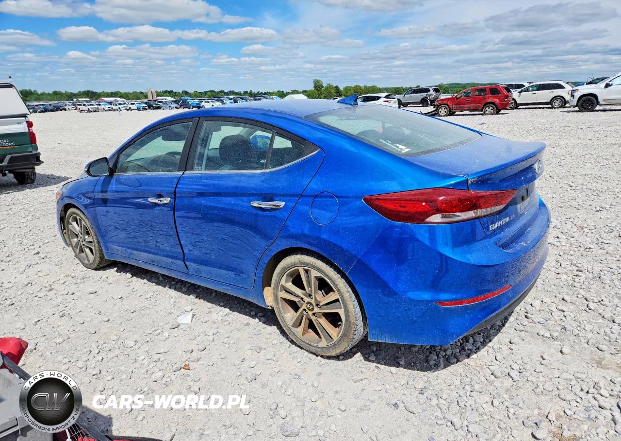 2017 Hyundai Elantra Limited VIN:5NPD84LF4HH178915 - 2