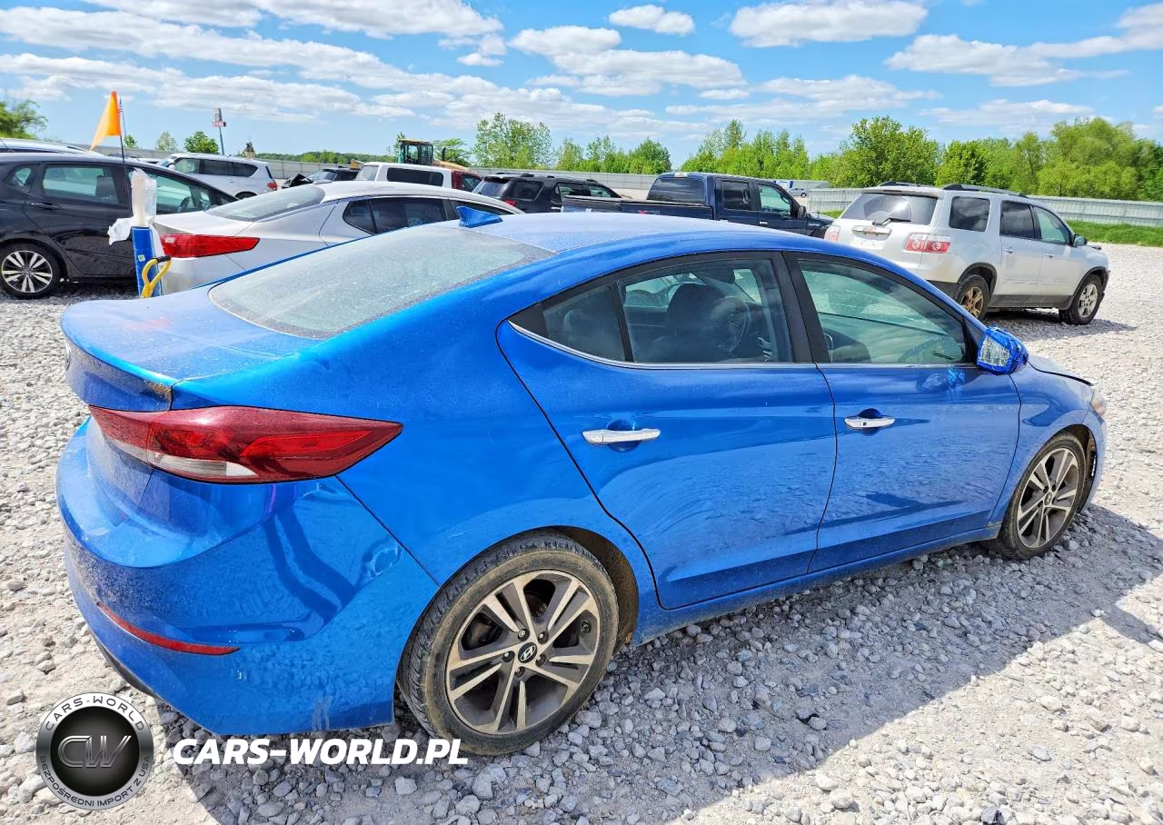2017 Hyundai Elantra Limited VIN:5NPD84LF4HH178915 - 3