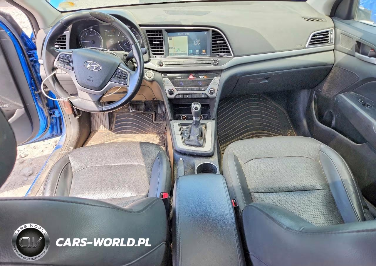 2017 Hyundai Elantra Limited VIN:5NPD84LF4HH178915 - 8