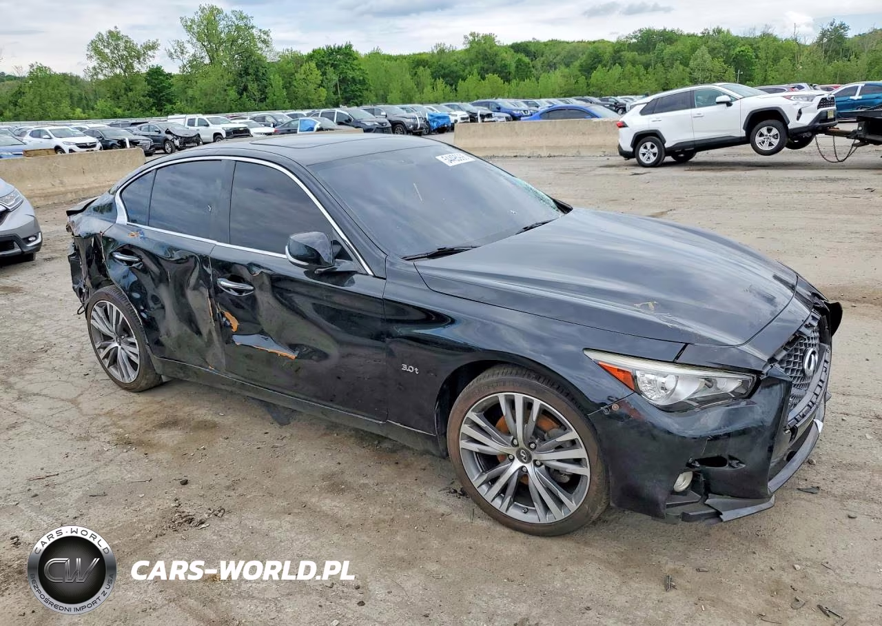 2018 Infiniti Q50 3.0T Luxe VIN:JN1EV7AR2JM441204 - 4