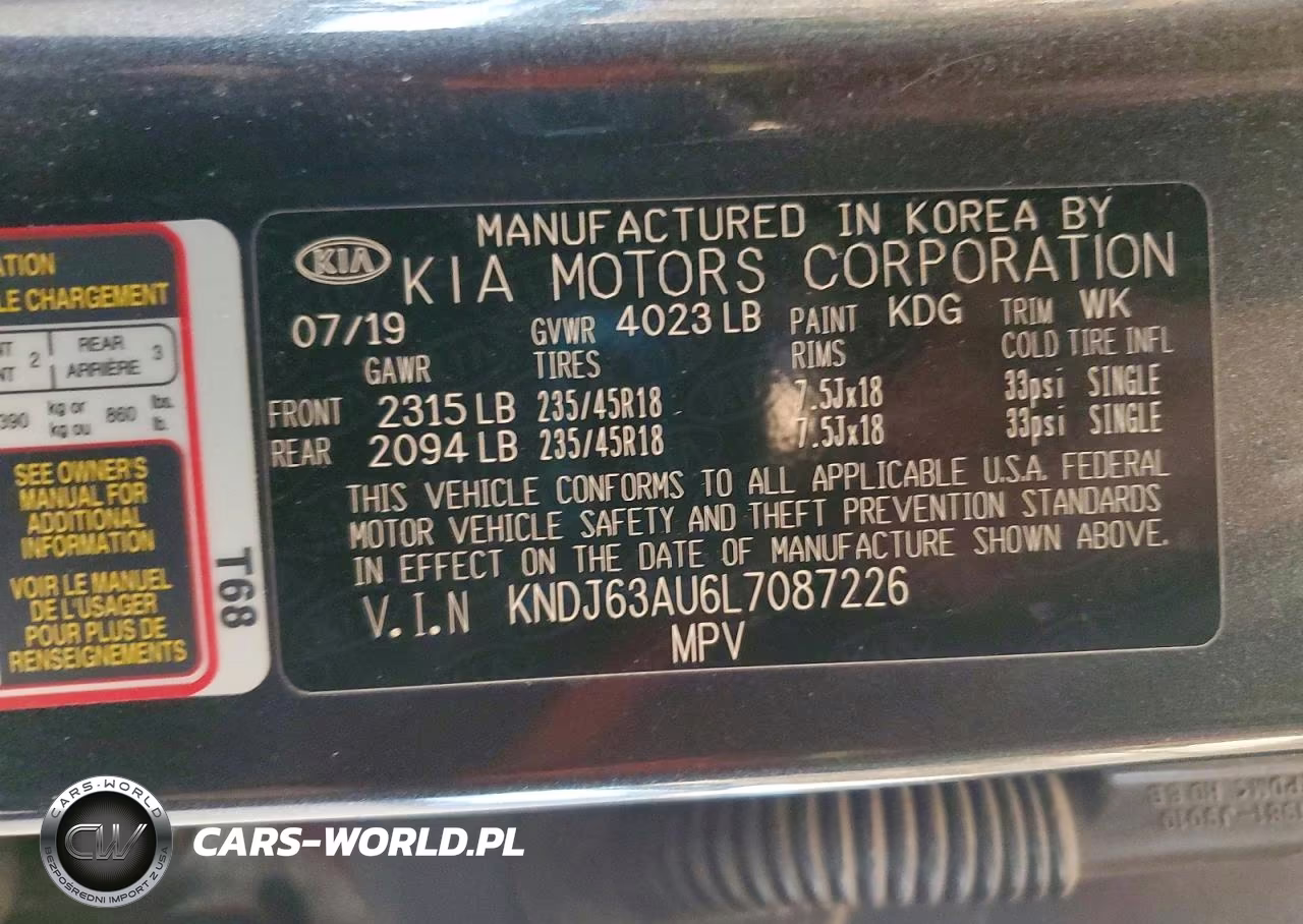 2020 Kia Soul Gt Line VIN:KNDJ63AU6L7087226 - 12