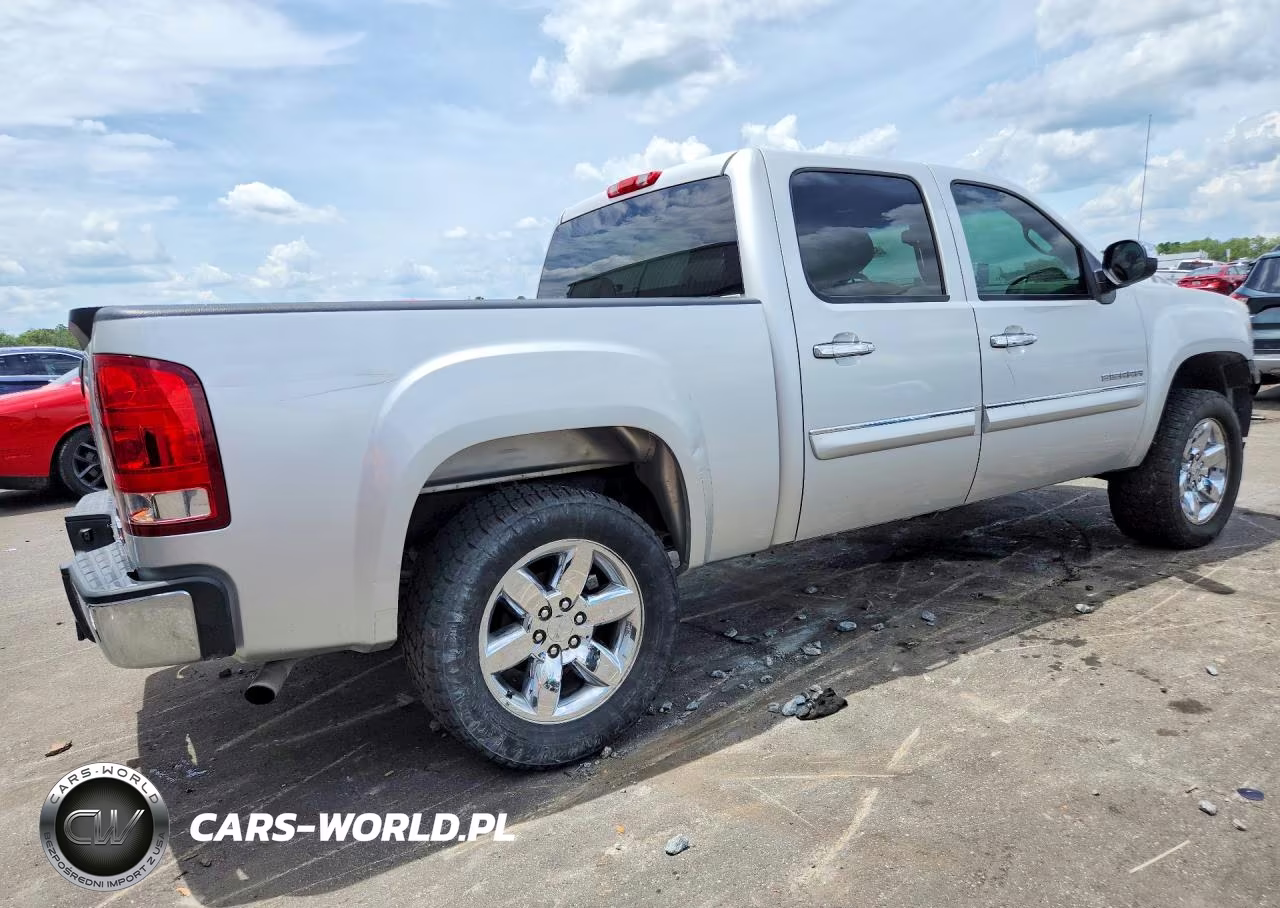 2012 GMC Sierra K1500 Sle VIN:3GTP2VE77CG239878 - 3