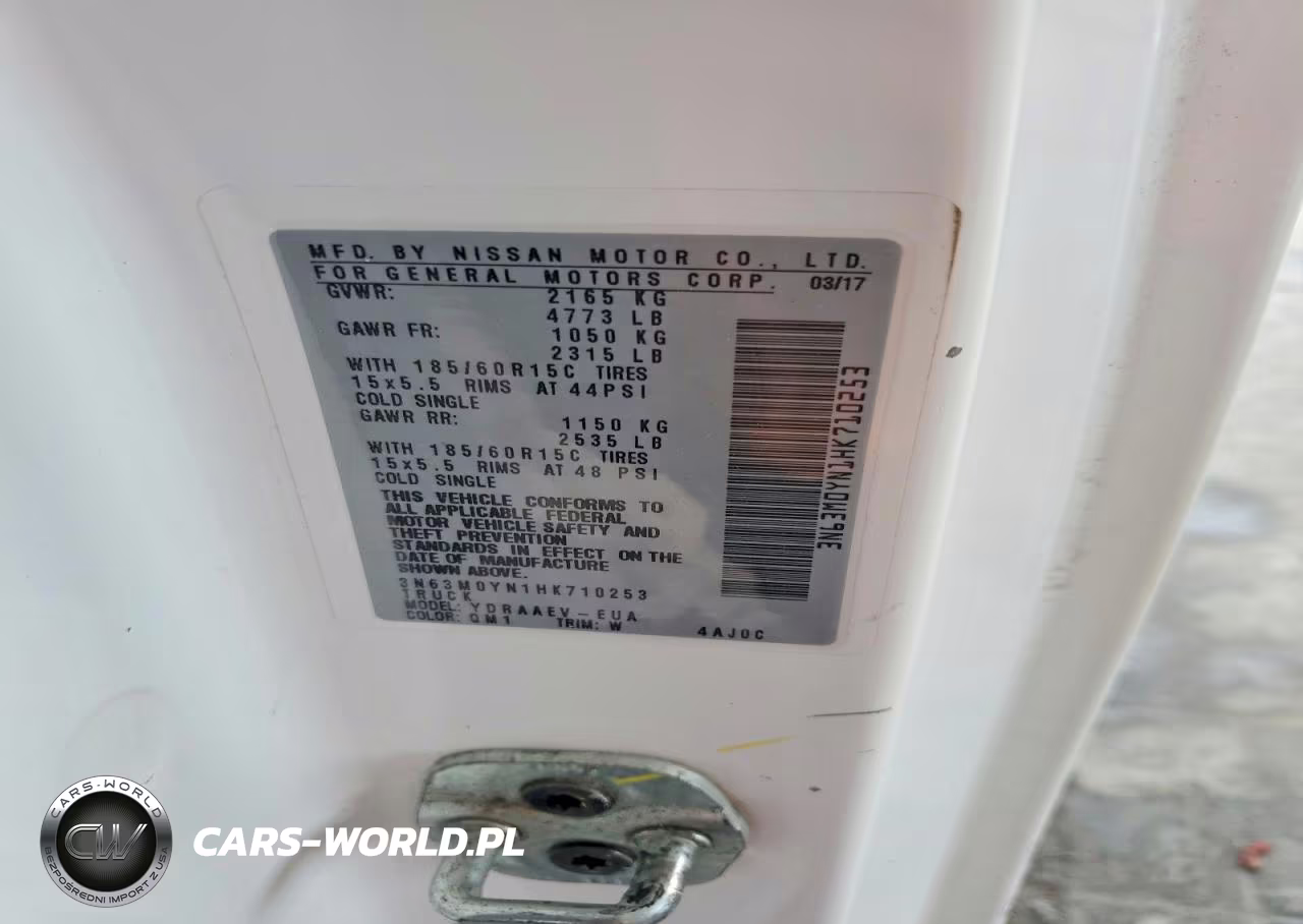 2017 Chevrolet City Express Ls VIN:3N63M0YN1HK710253 - 13