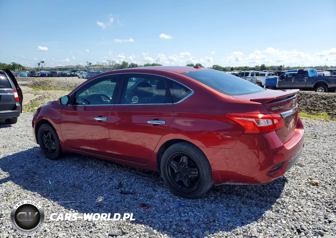 2016 Nissan Sentra Sv VIN:3N1AB7AP8GY285651 - 2