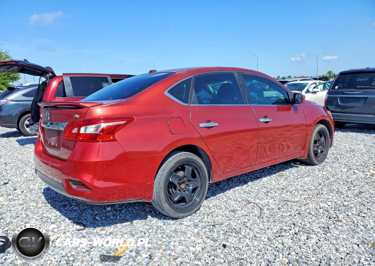 2016 Nissan Sentra Sv VIN:3N1AB7AP8GY285651 - 3
