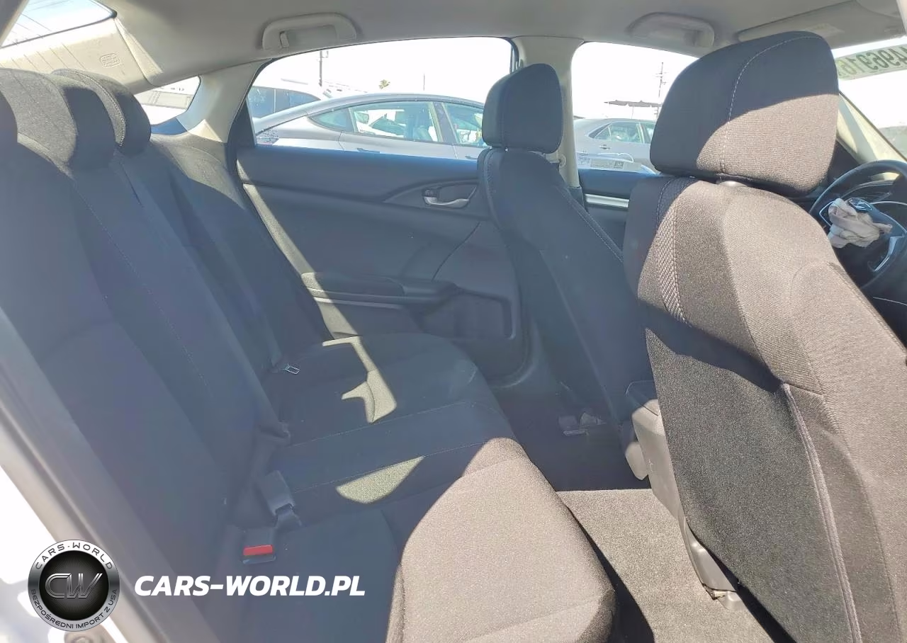 2019 Honda Civic Lx VIN:2HGFC2F64KH597484 - 10
