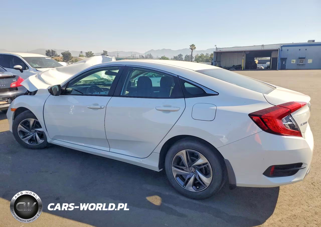 2019 Honda Civic Lx VIN:2HGFC2F64KH597484 - 2