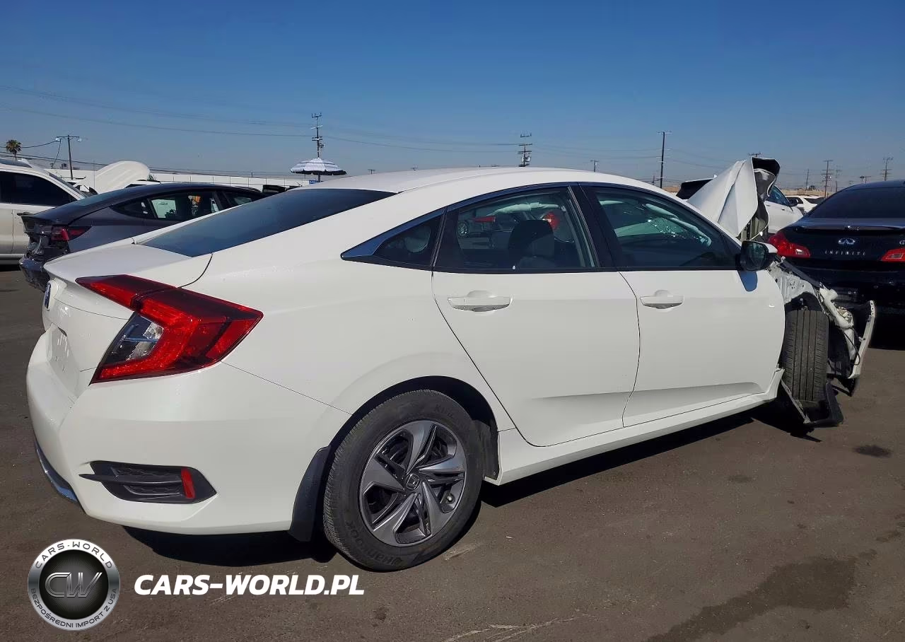 2019 Honda Civic Lx VIN:2HGFC2F64KH597484 - 3