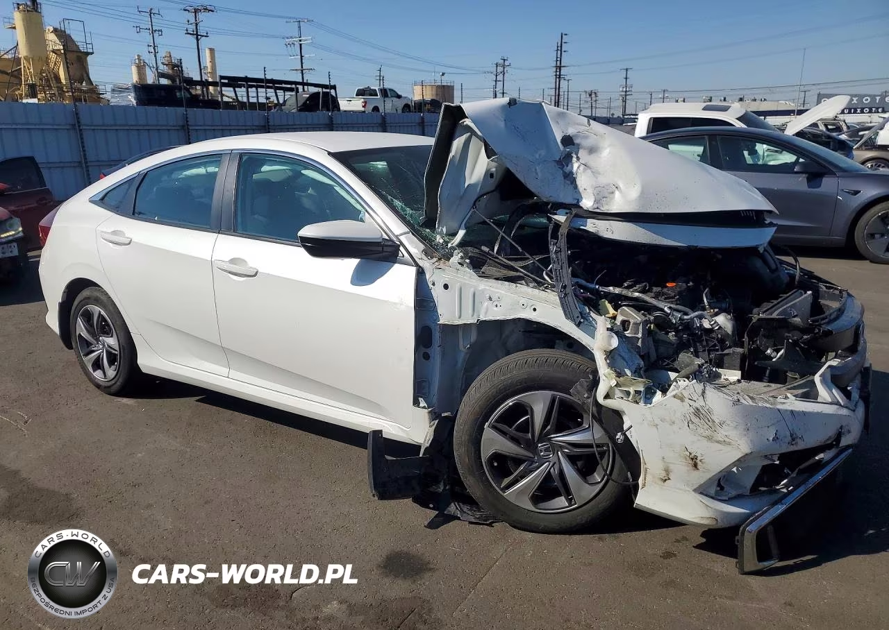 2019 Honda Civic Lx VIN:2HGFC2F64KH597484 - 4