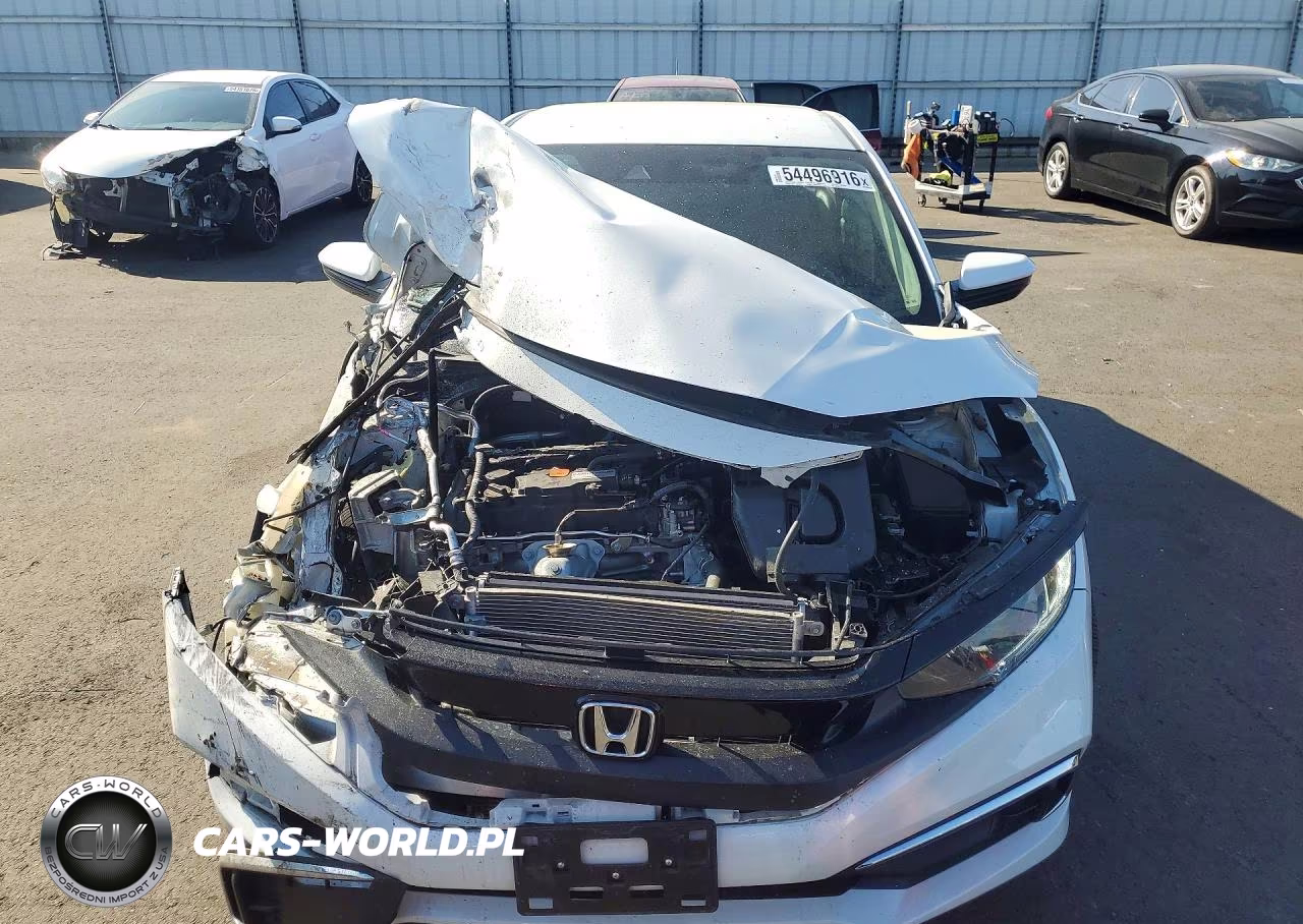 2019 Honda Civic Lx VIN:2HGFC2F64KH597484 - 5