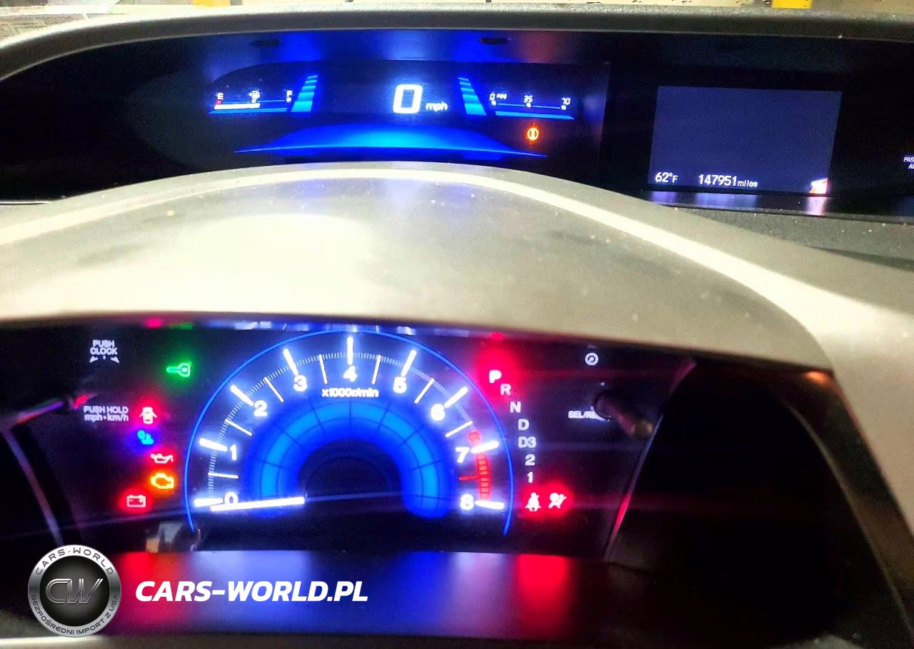 2012 Honda Civic Exl VIN:2HGFG3B96CH517775 - 9