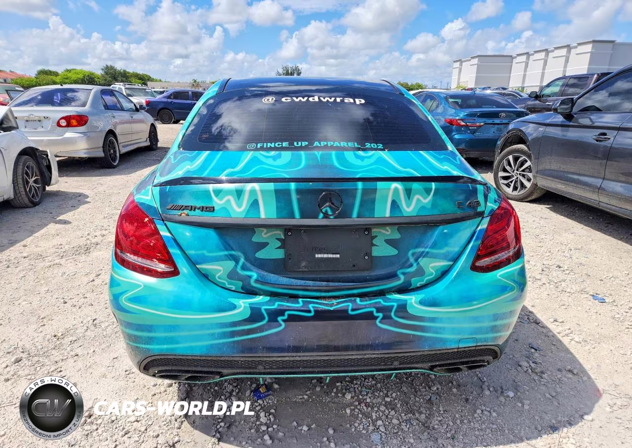 2017 Mercedes-Benz C 43 4Matic Amg VIN:55SWF6EB4HU213664 - 6