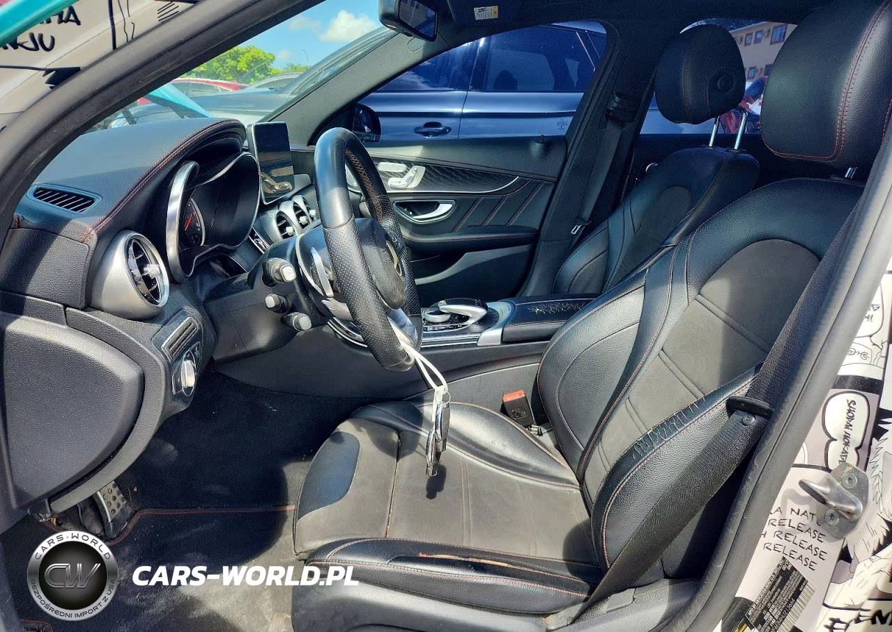 2017 Mercedes-Benz C 43 4Matic Amg VIN:55SWF6EB4HU213664 - 7