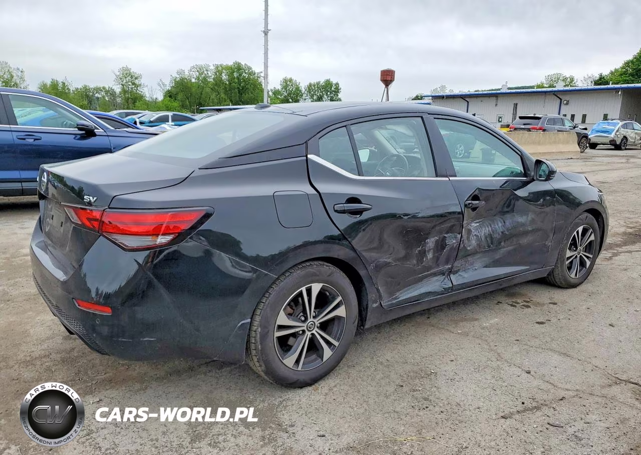 2020 Nissan Sentra Sv VIN:3N1AB8CV6LY263031 - 3