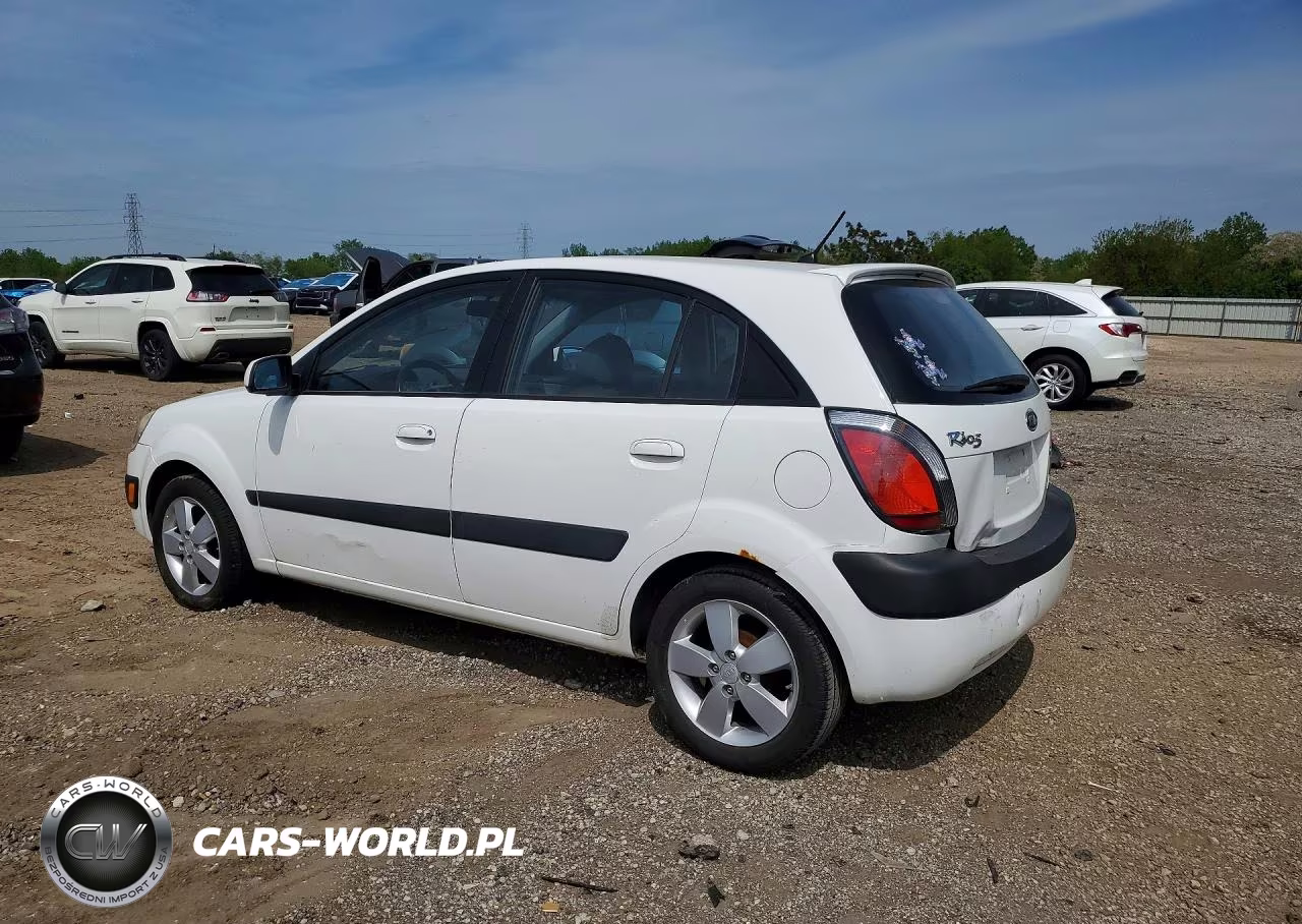 2008 Kia Rio 5 Sx VIN:KNADE163686345971 - 2