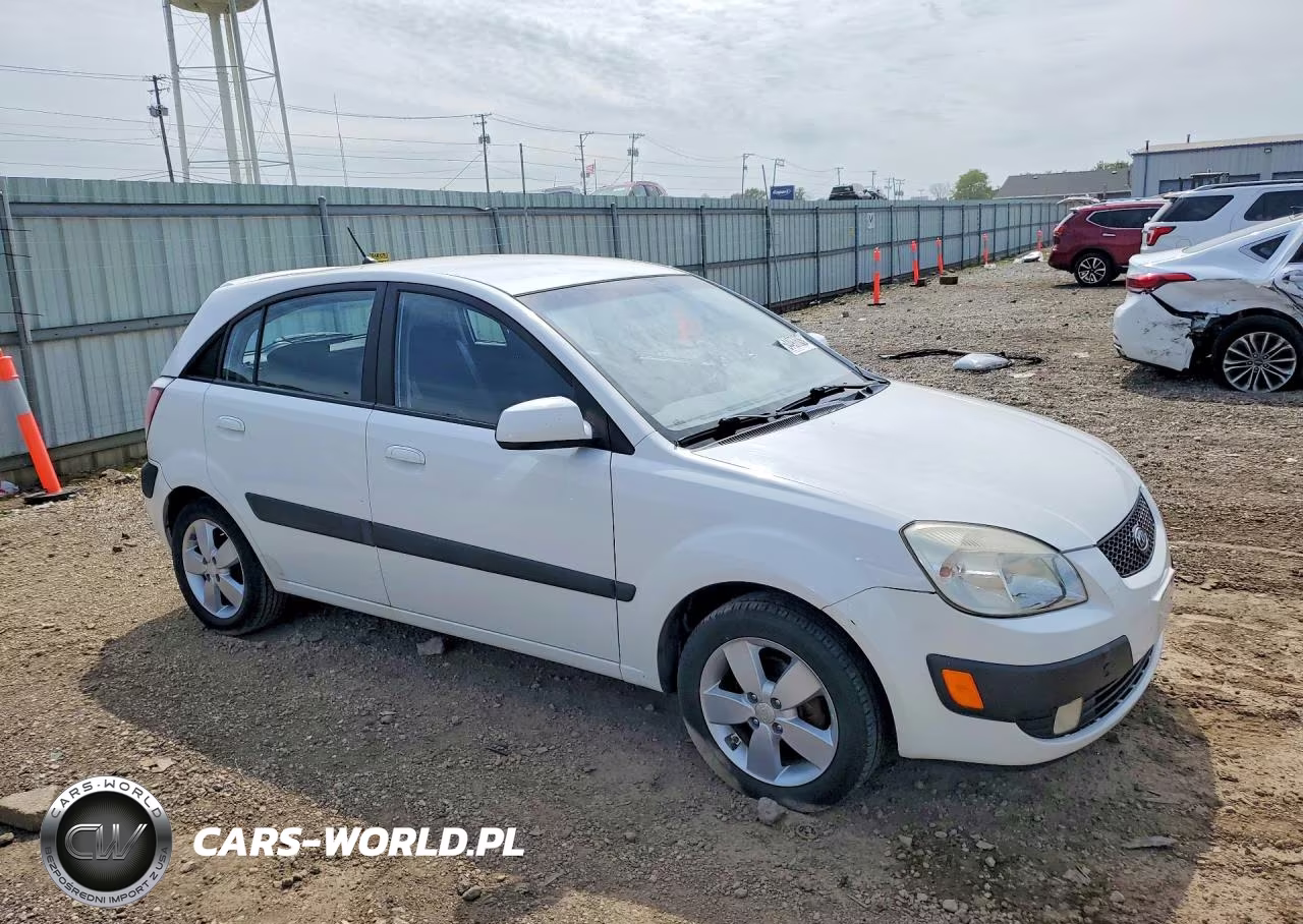 2008 Kia Rio 5 Sx VIN:KNADE163686345971 - 4