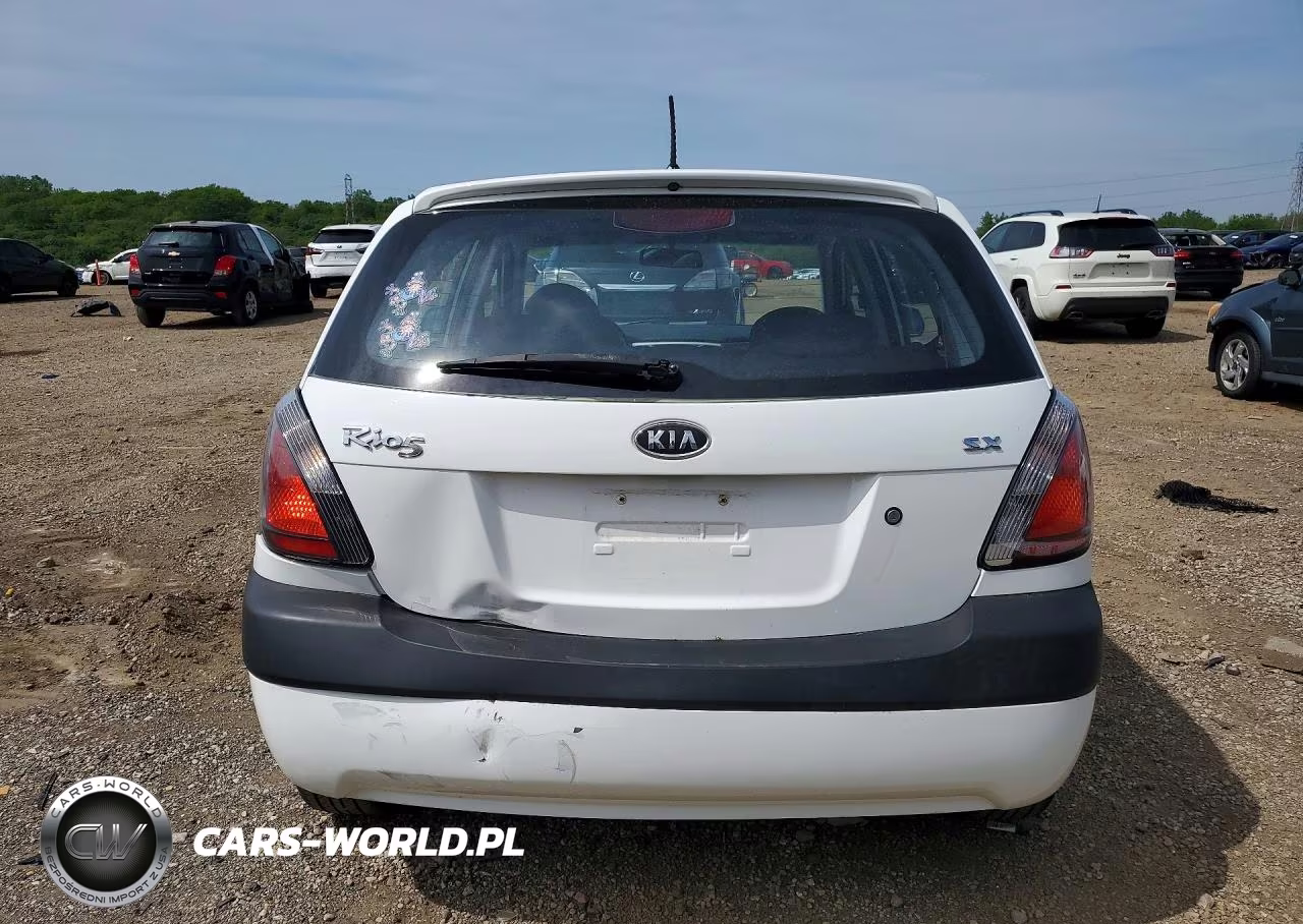 2008 Kia Rio 5 Sx VIN:KNADE163686345971 - 6
