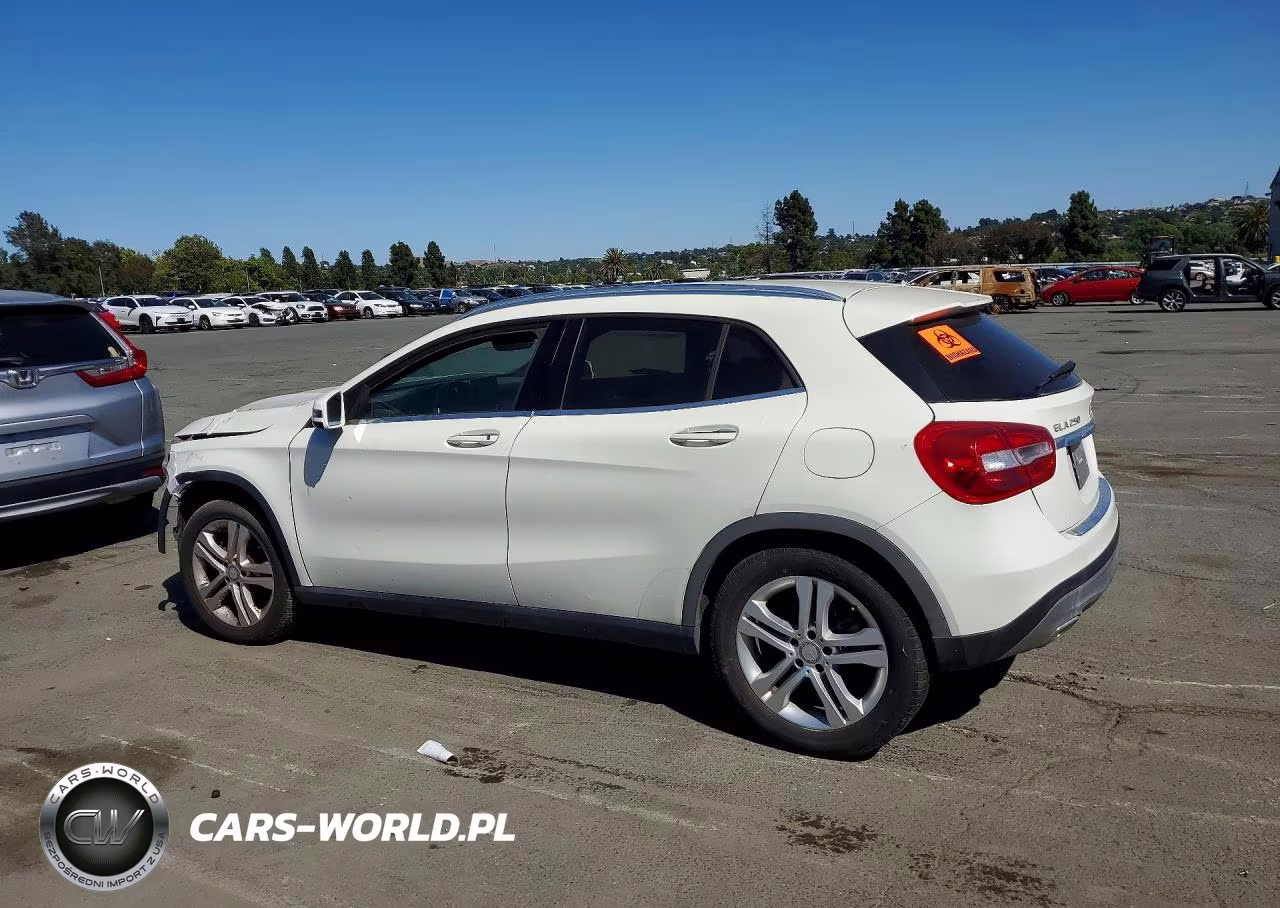 2016 Mercedes-Benz Gla 250 VIN:WDCTG4EB0GJ208338 - 2