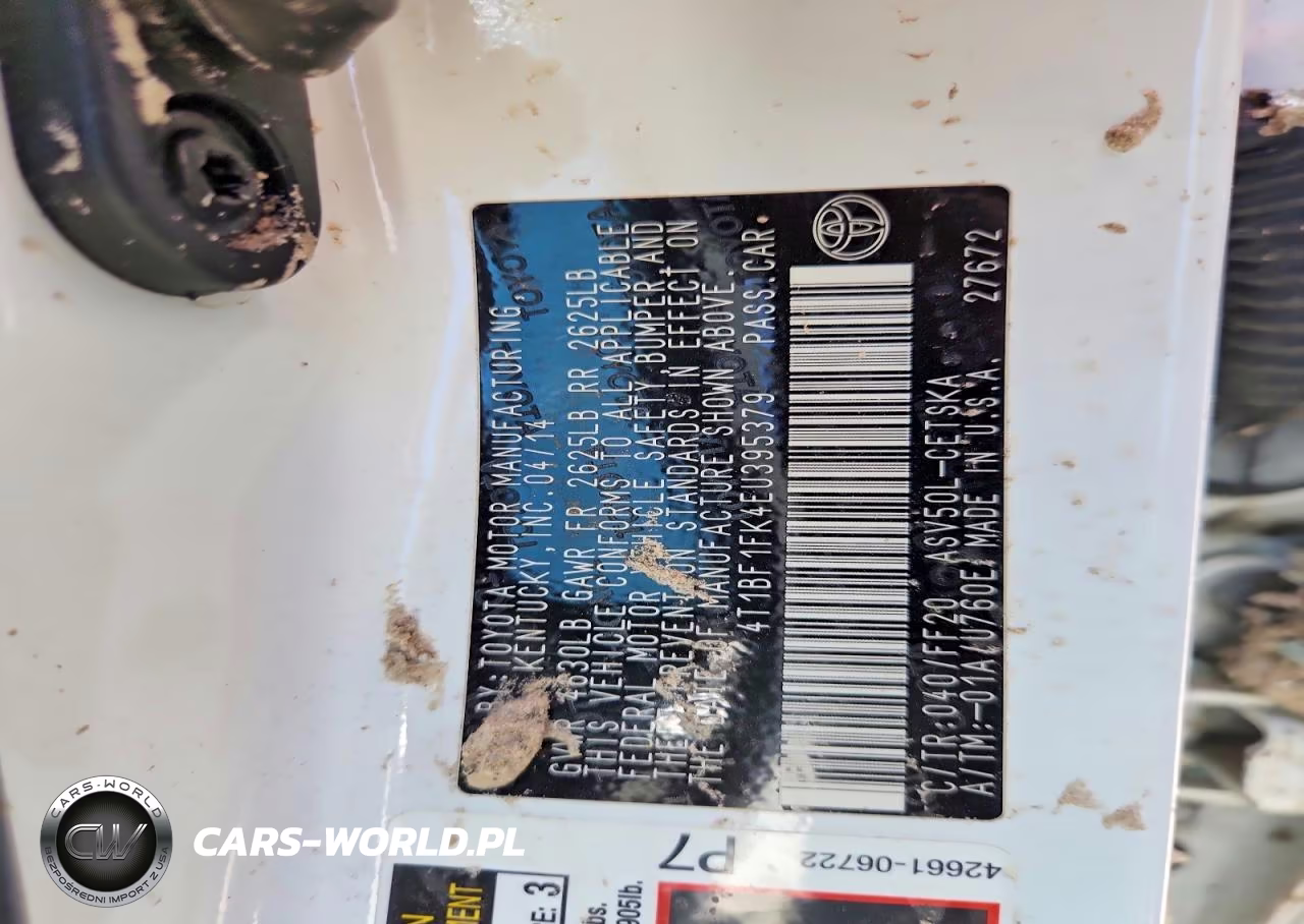 2014 Toyota Camry Se VIN:4T1BF1FK4EU395379 - 13