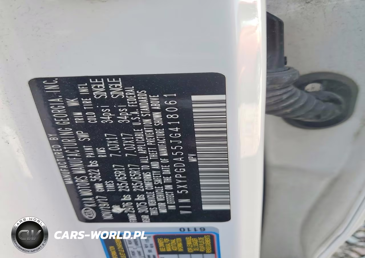 2018 Kia Sorento Lx V6 VIN:5XYPGDA55JG418061 - 13