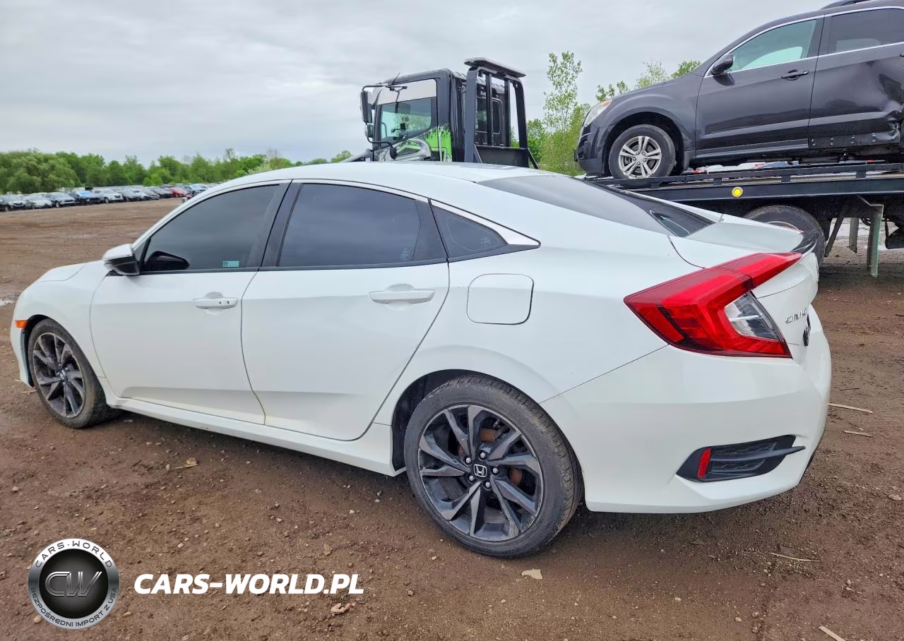 2020 Honda Civic Sport VIN:2HGFC2F8XLH544517 - 2