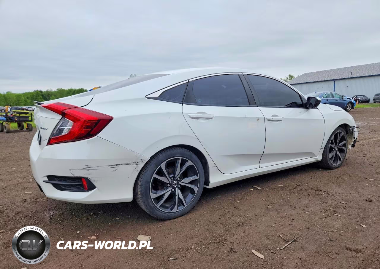 2020 Honda Civic Sport VIN:2HGFC2F8XLH544517 - 3