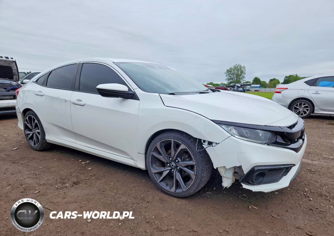2020 Honda Civic Sport VIN:2HGFC2F8XLH544517 - 4