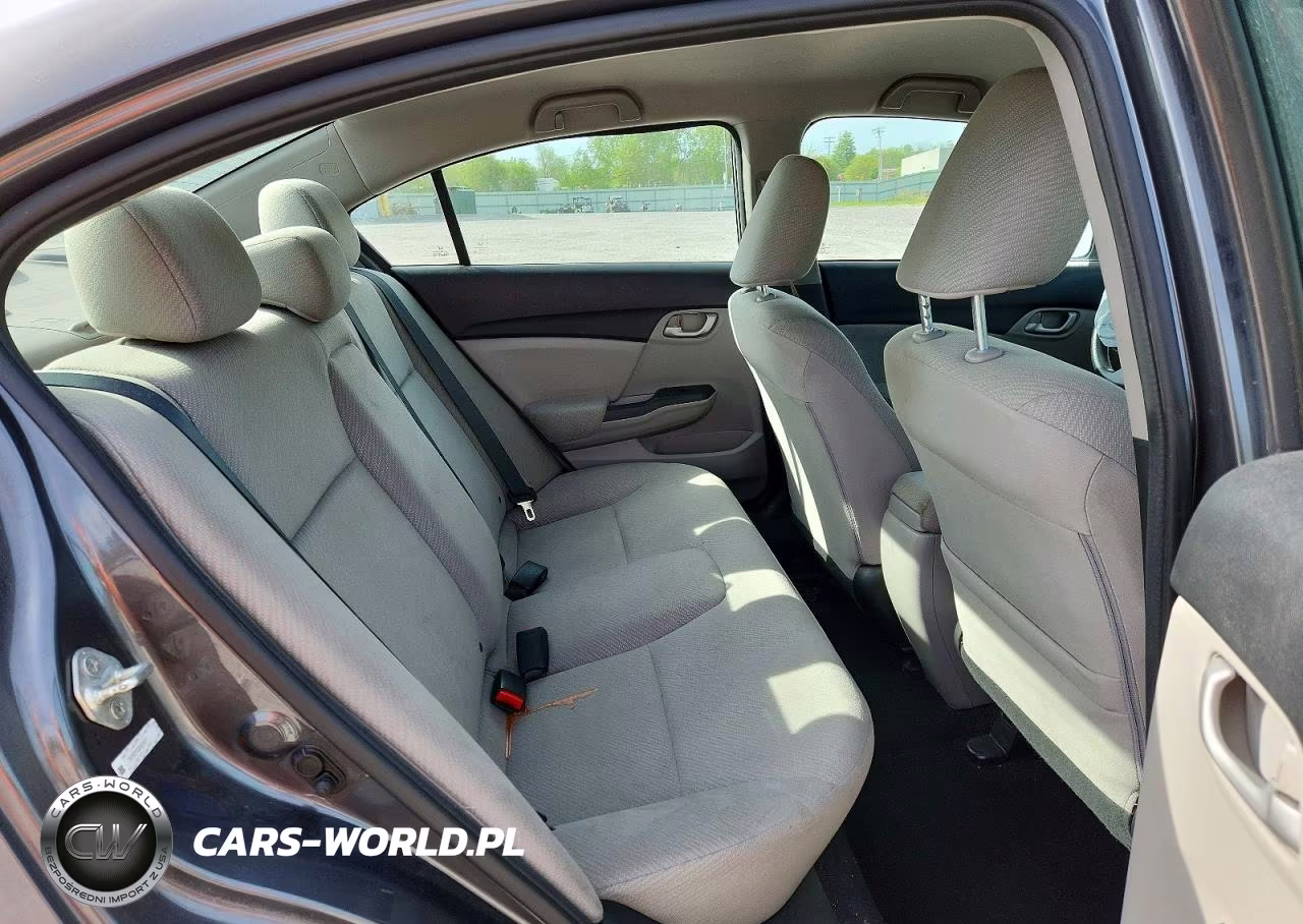 2013 Honda Civic Lx VIN:2HGFB2F53DH535247 - 10