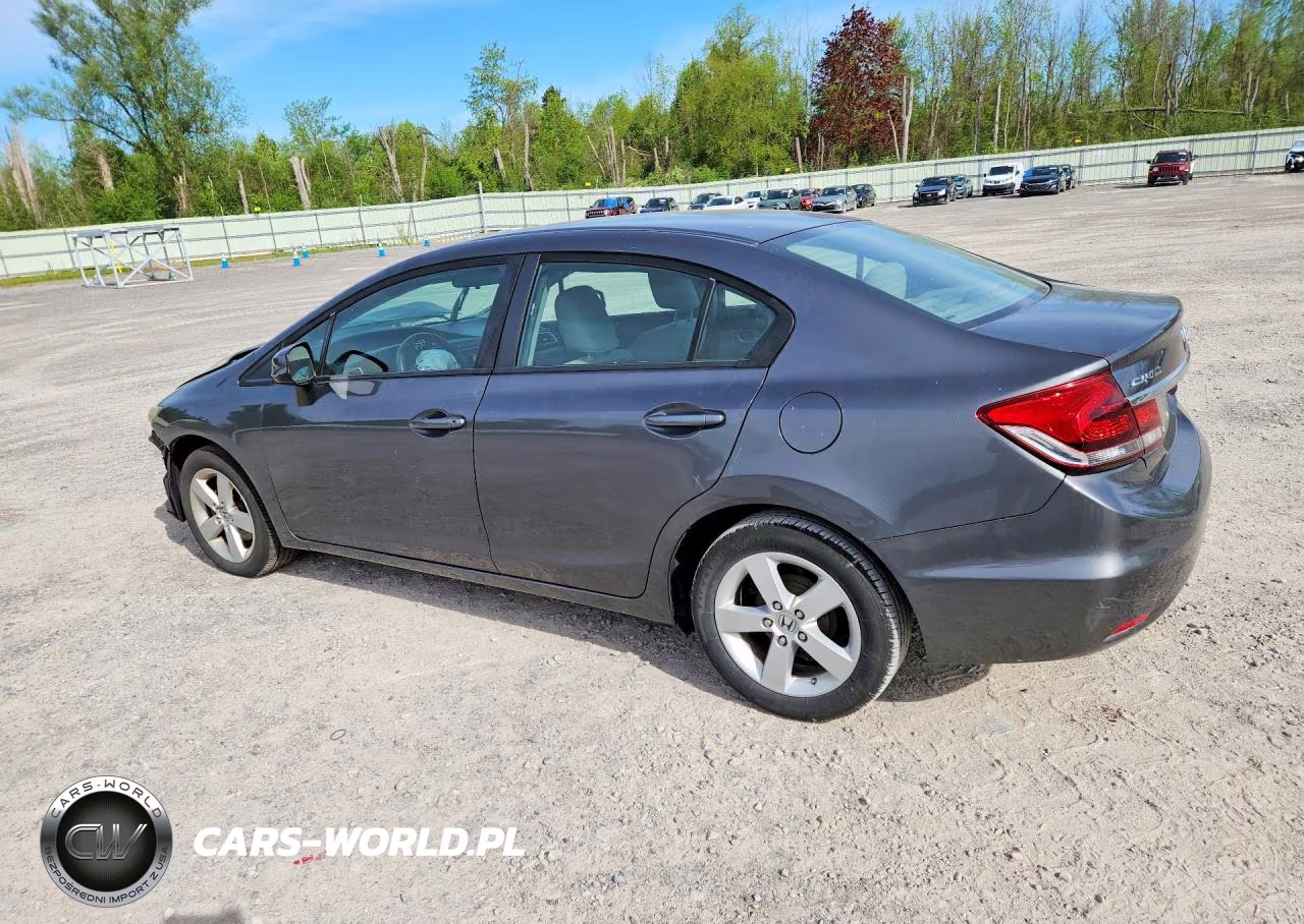 2013 Honda Civic Lx VIN:2HGFB2F53DH535247 - 2