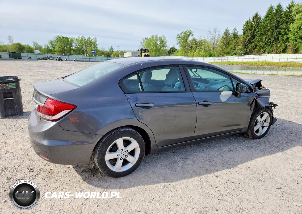 2013 Honda Civic Lx VIN:2HGFB2F53DH535247 - 3
