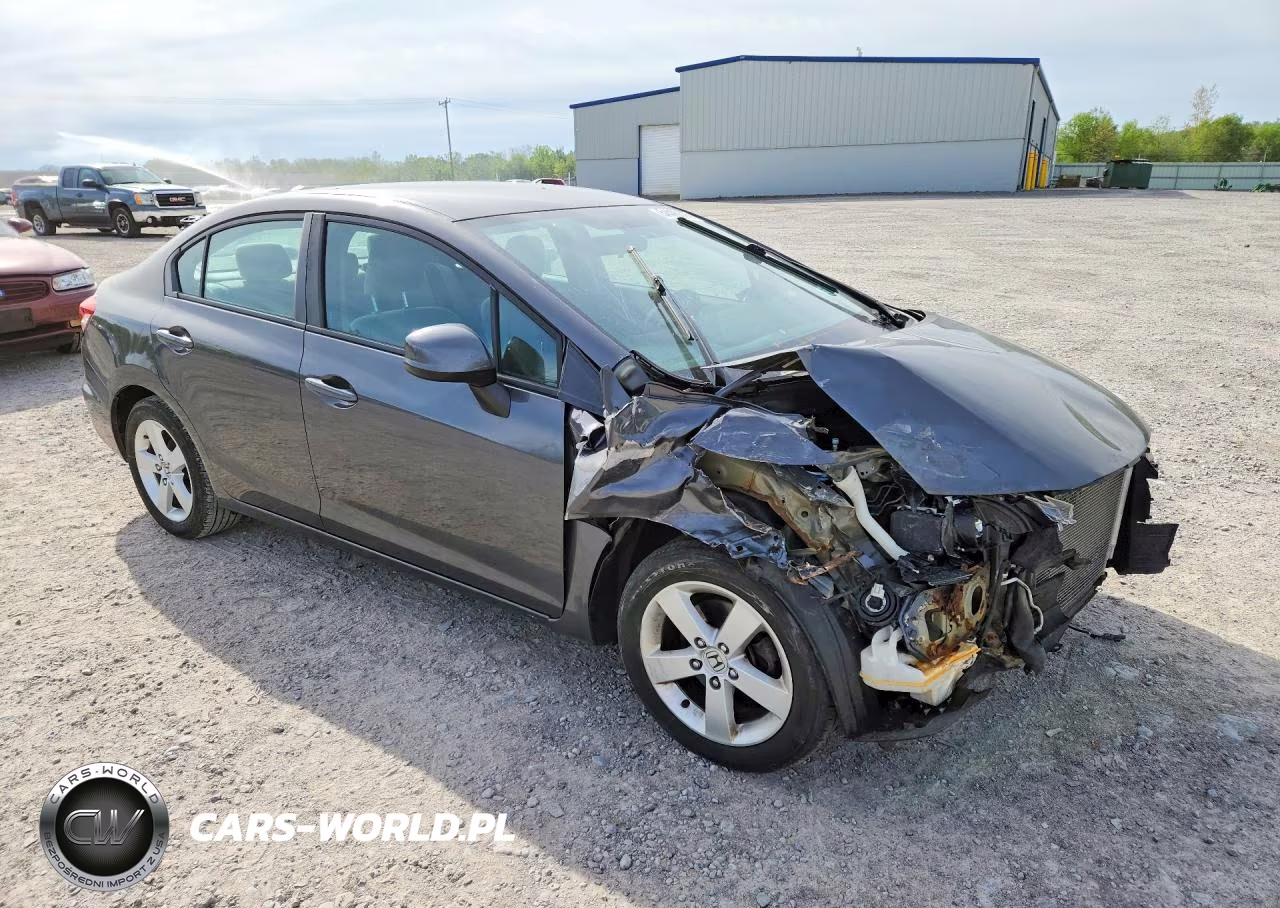 2013 Honda Civic Lx VIN:2HGFB2F53DH535247 - 4