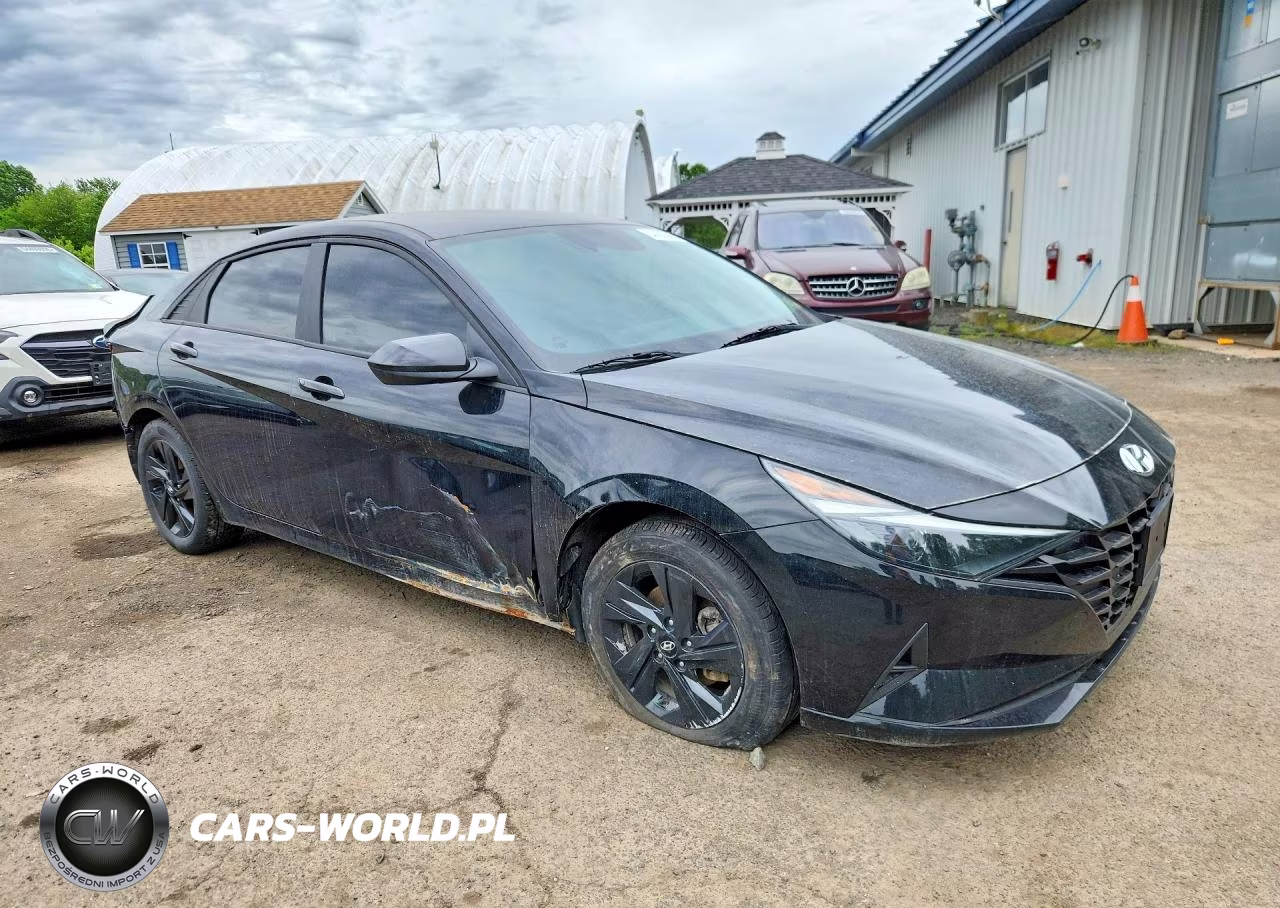 2022 Hyundai Elantra Sel VIN:KMHLS4AG6NU317903 - 4
