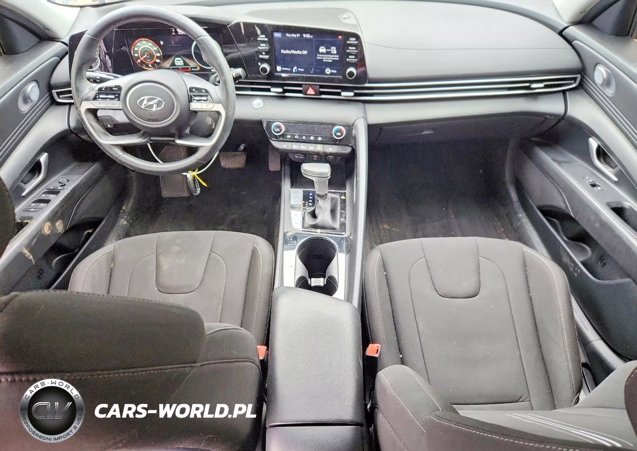 2022 Hyundai Elantra Sel VIN:KMHLS4AG6NU317903 - 8