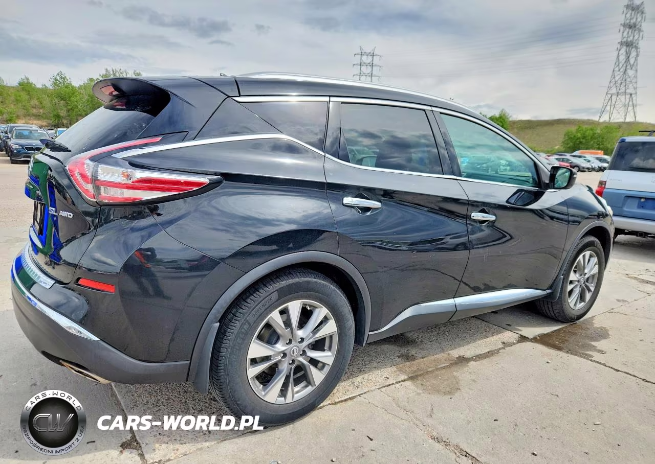 2015 Nissan Murano Sl VIN:5N1AZ2MH9FN232271 - 3
