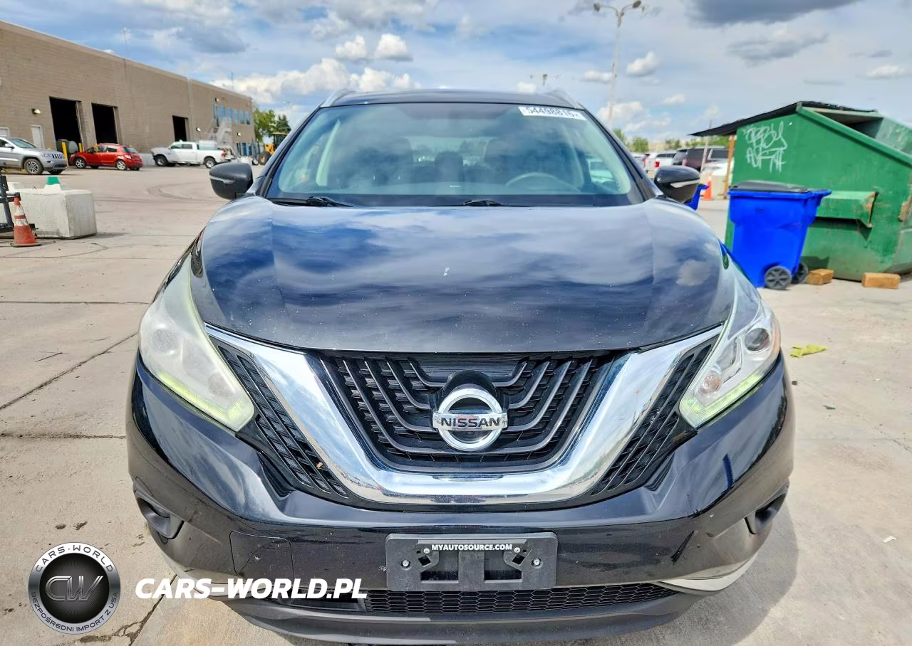2015 Nissan Murano Sl VIN:5N1AZ2MH9FN232271 - 5