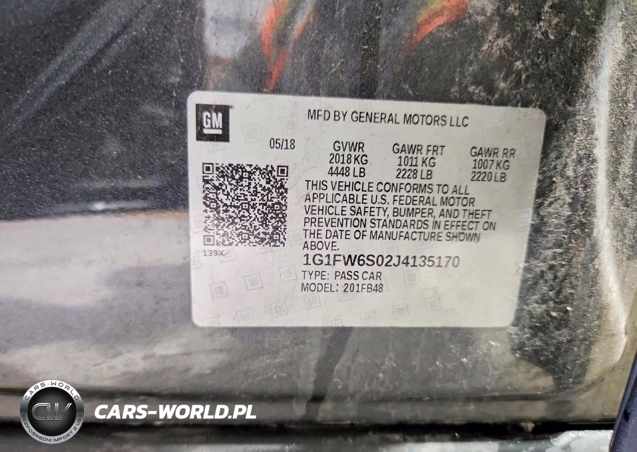 2018 Chevrolet Bolt Ev Lt VIN:1G1FW6S02J4135170 - 12