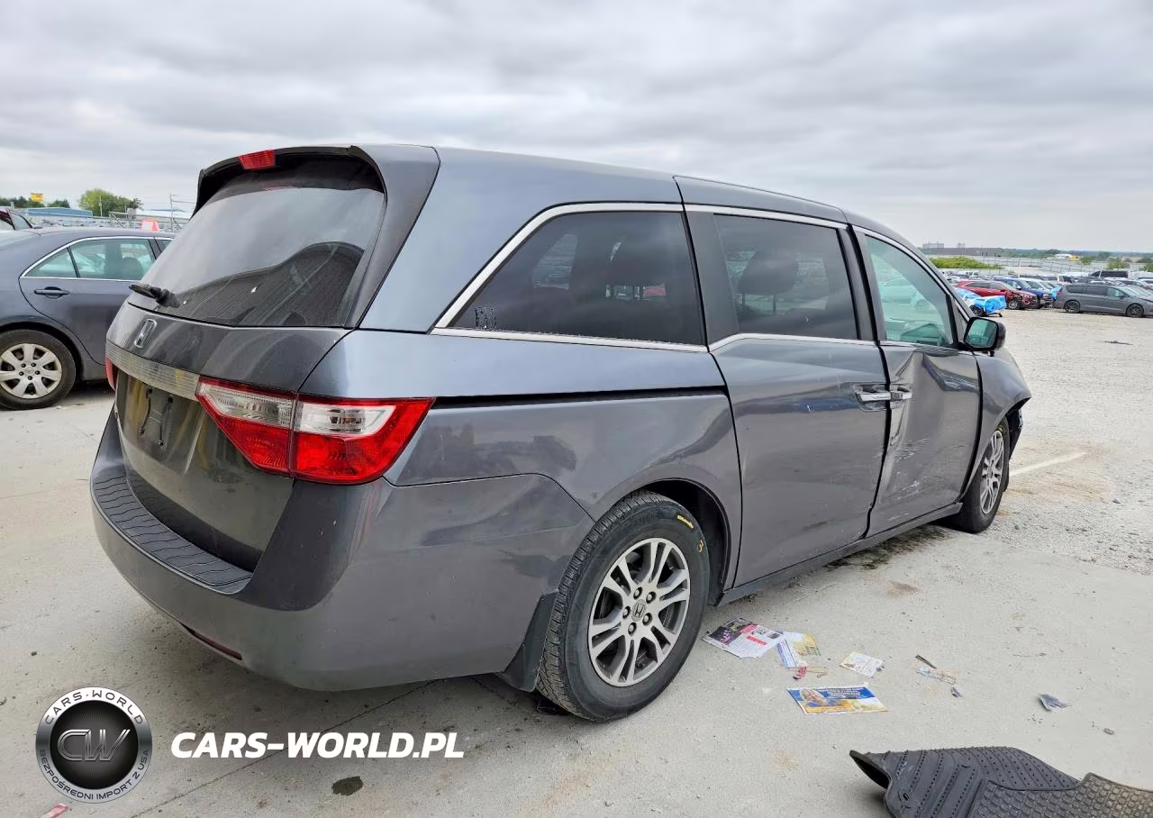 2013 Honda Odyssey Exl VIN:5FNRL5H64DB032736 - 3