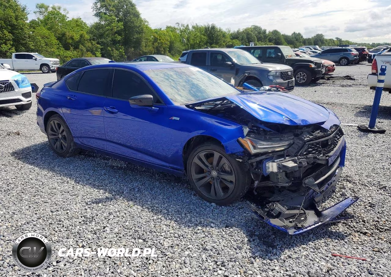 2021 Acura Tlx A-Spec VIN:19UUB6F55MA011188 - 4
