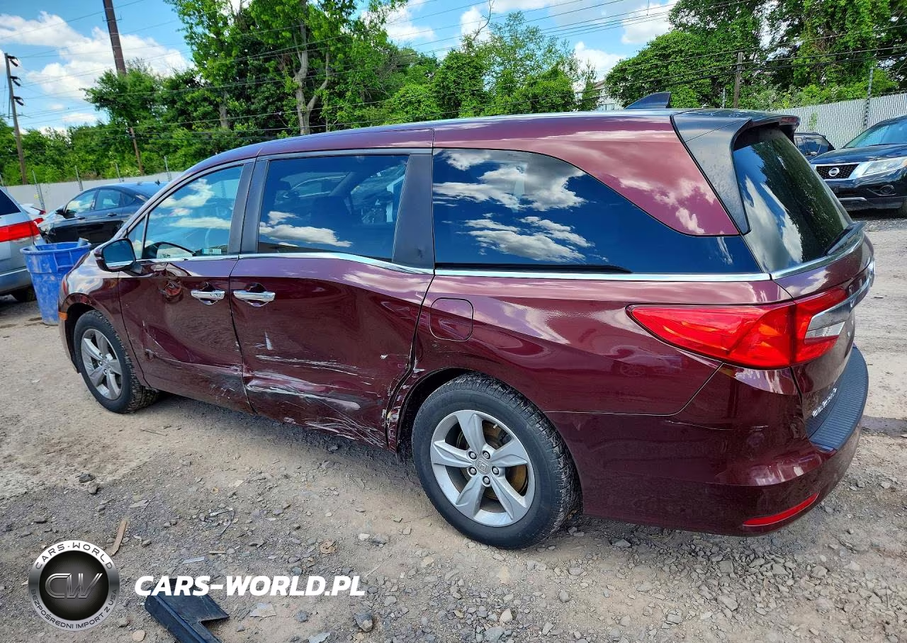 2019 Honda Odyssey Ex VIN:5FNRL6H52KB012320 - 2