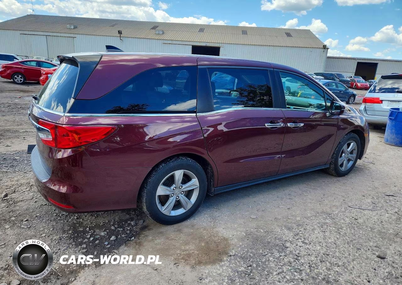 2019 Honda Odyssey Ex VIN:5FNRL6H52KB012320 - 3