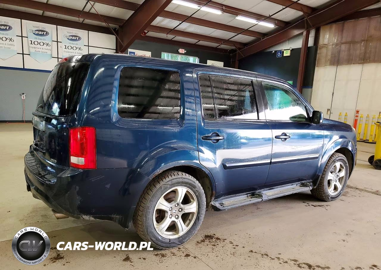 2012 Honda Pilot Ex VIN:5FNYF4H45CB009668 - 3