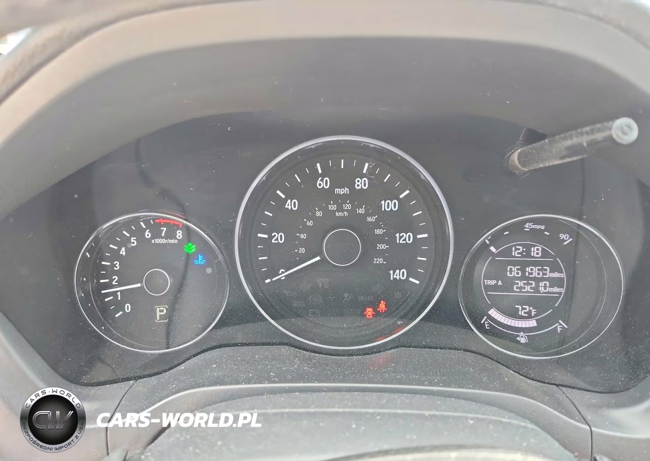2019 Honda Hr-V Sport VIN:3CZRU6H15KG725145 - 9