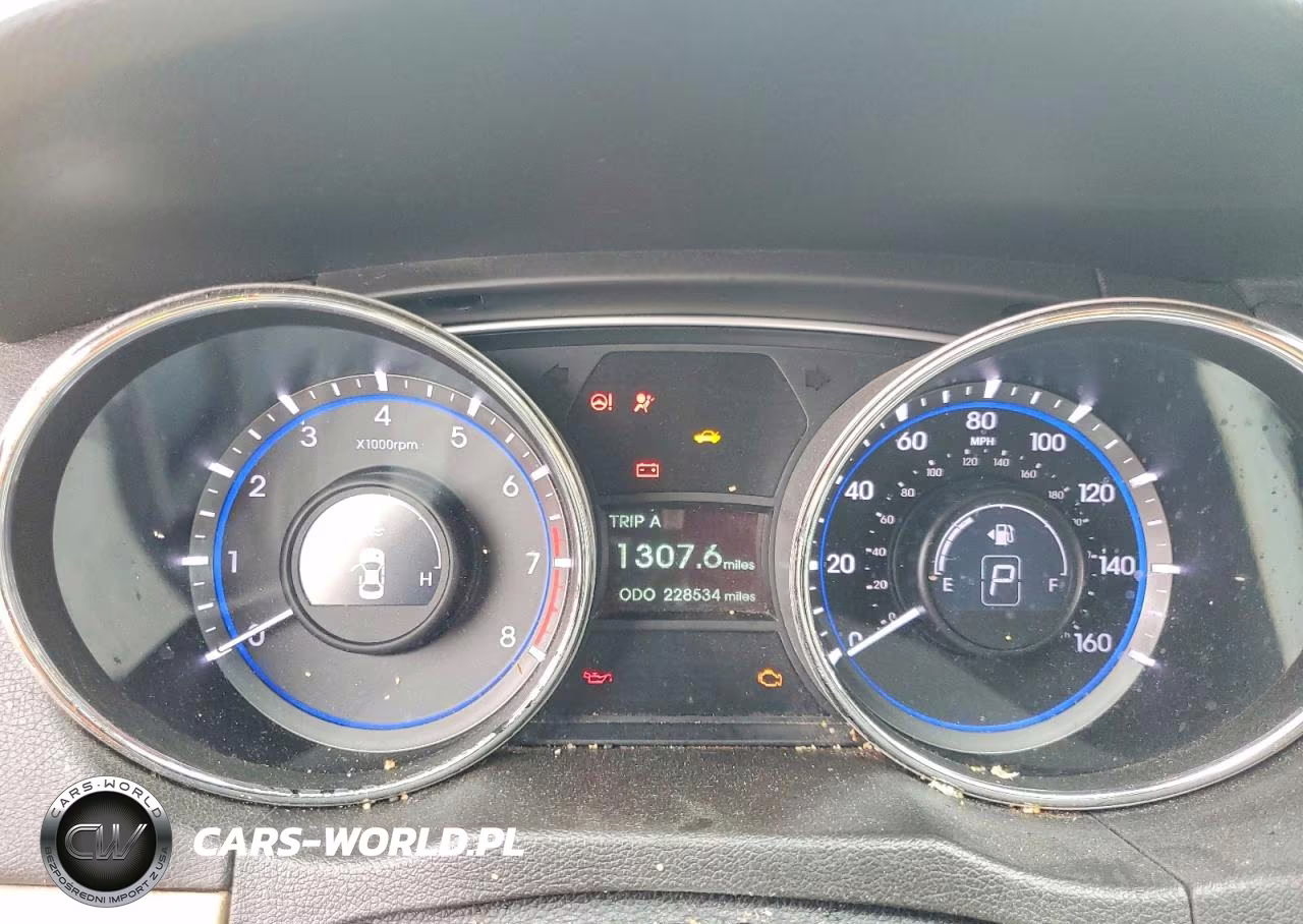 2014 Hyundai Sonata Gls VIN:5NPEB4AC7EH881225 - 9