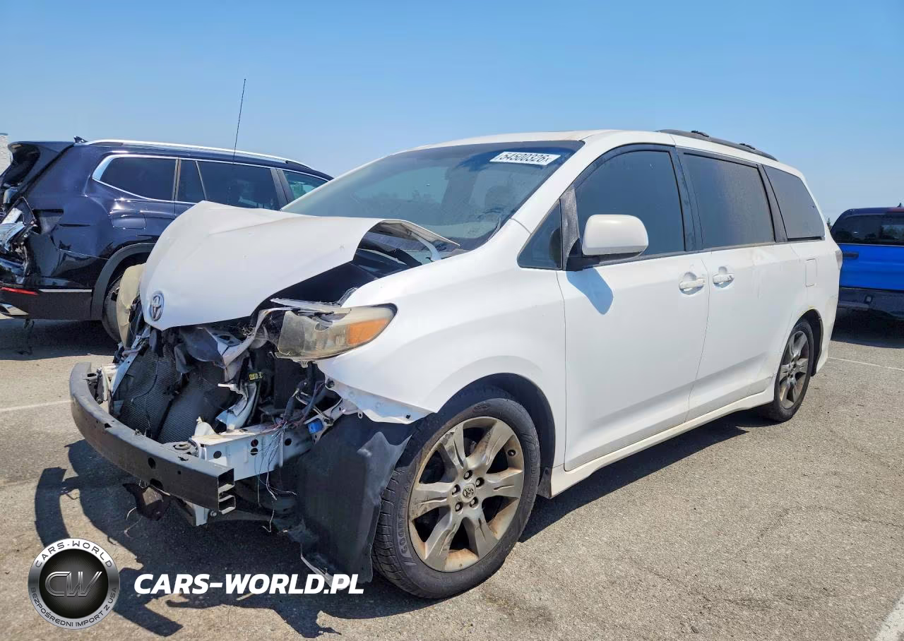 2011 Toyota Sienna Sport VIN:5TDXK3DC0BS043171 - 1