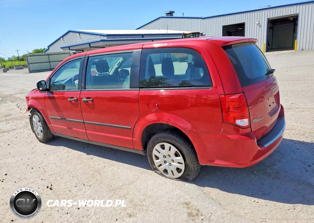 2014 Dodge Grand Caravan Se VIN:2C4RDGBG0ER452588 - 2