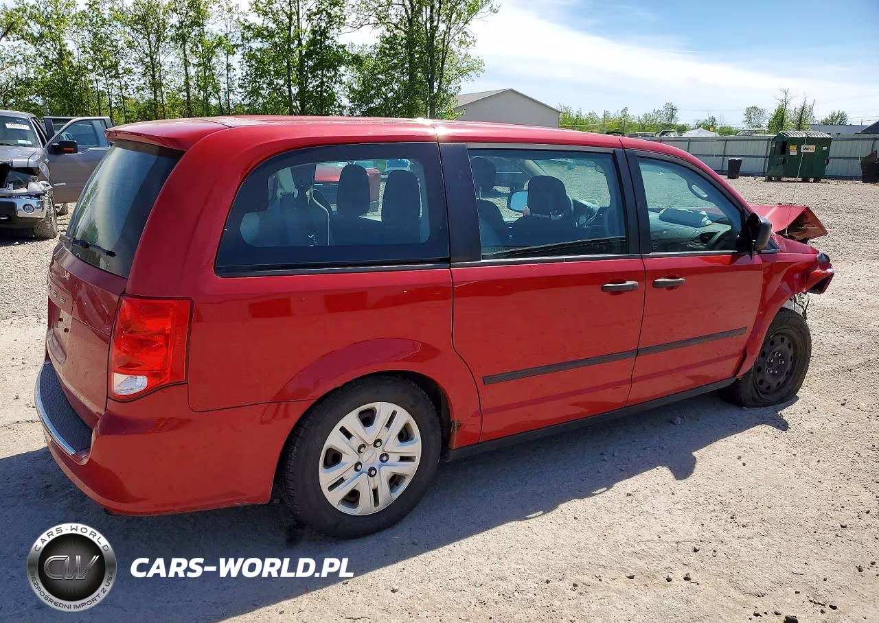 2014 Dodge Grand Caravan Se VIN:2C4RDGBG0ER452588 - 3